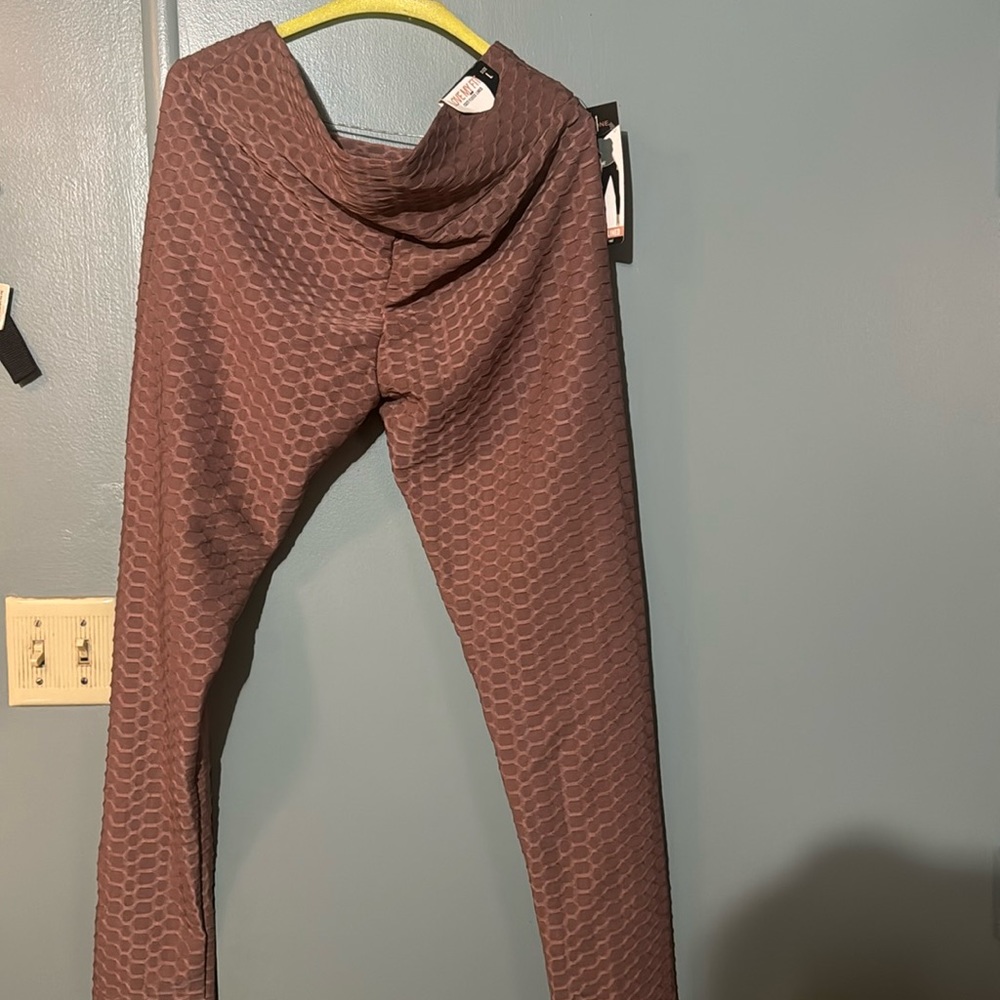 Fleece lined leggings size large